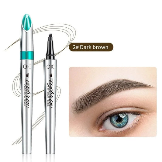 🎅Hot Sale -59% OFF🎁3D Waterproof Microblading Eyebrow Pen 4 Fork Tip Tattoo Pencil